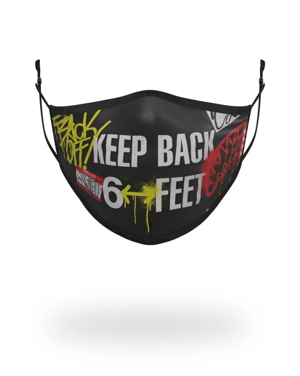 SPRAYGROUND Face Masks*ADULT BACK IT UP FORM FITTING FACE MASK