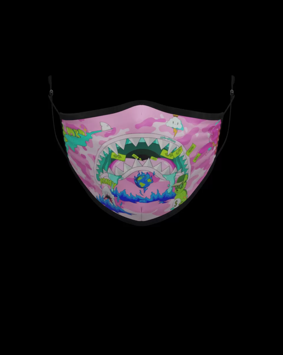 SPRAYGROUND Face Masks*ADULT DBD LAND FORM-FITTING FACE MASK