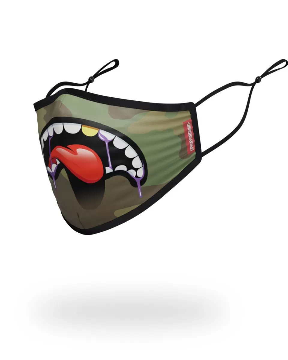 SPRAYGROUND Face Masks*ADULT LUCID SHARK FORM FITTING FACE MASK