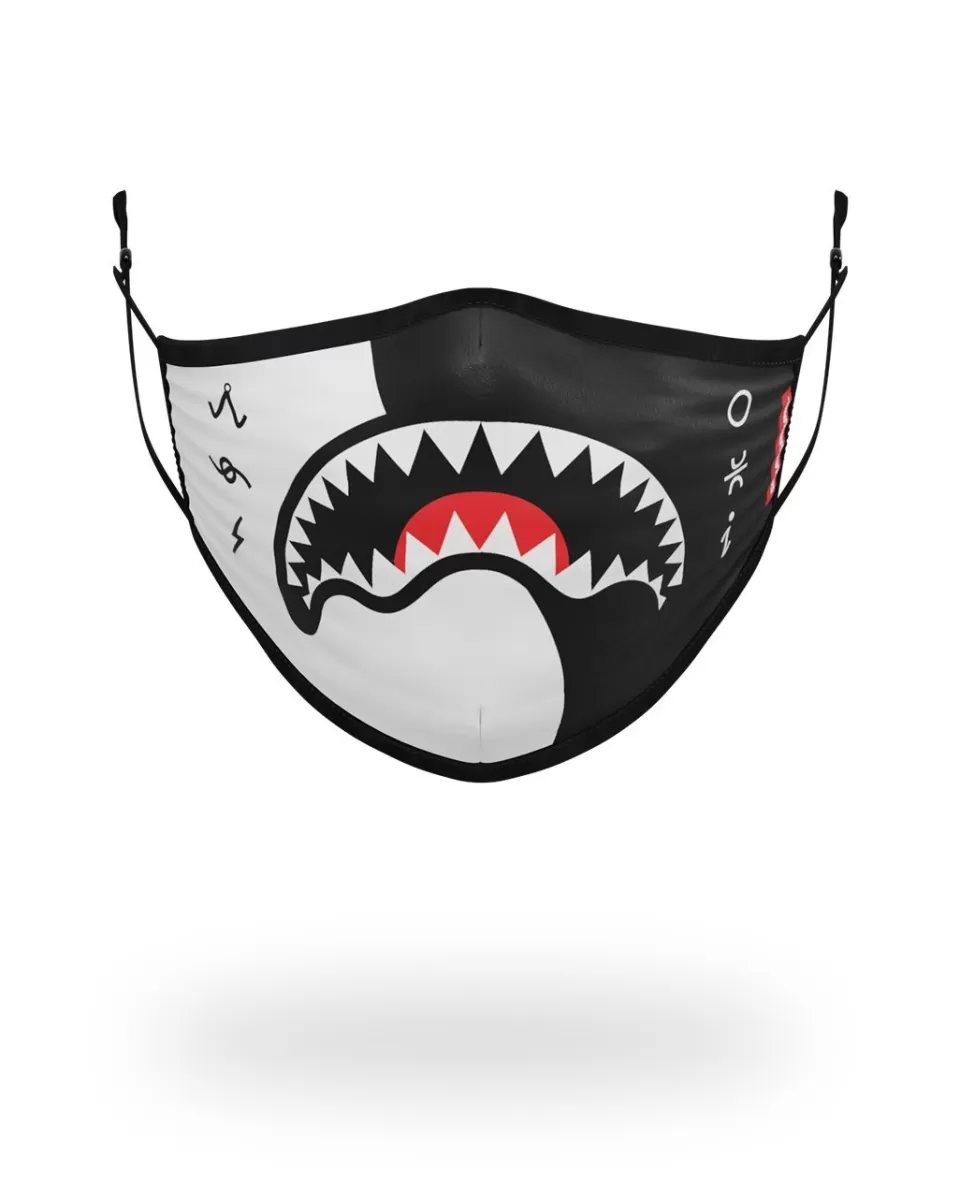 SPRAYGROUND Face Masks*ADULT YIN YANG FORM FITTING FACE MASK