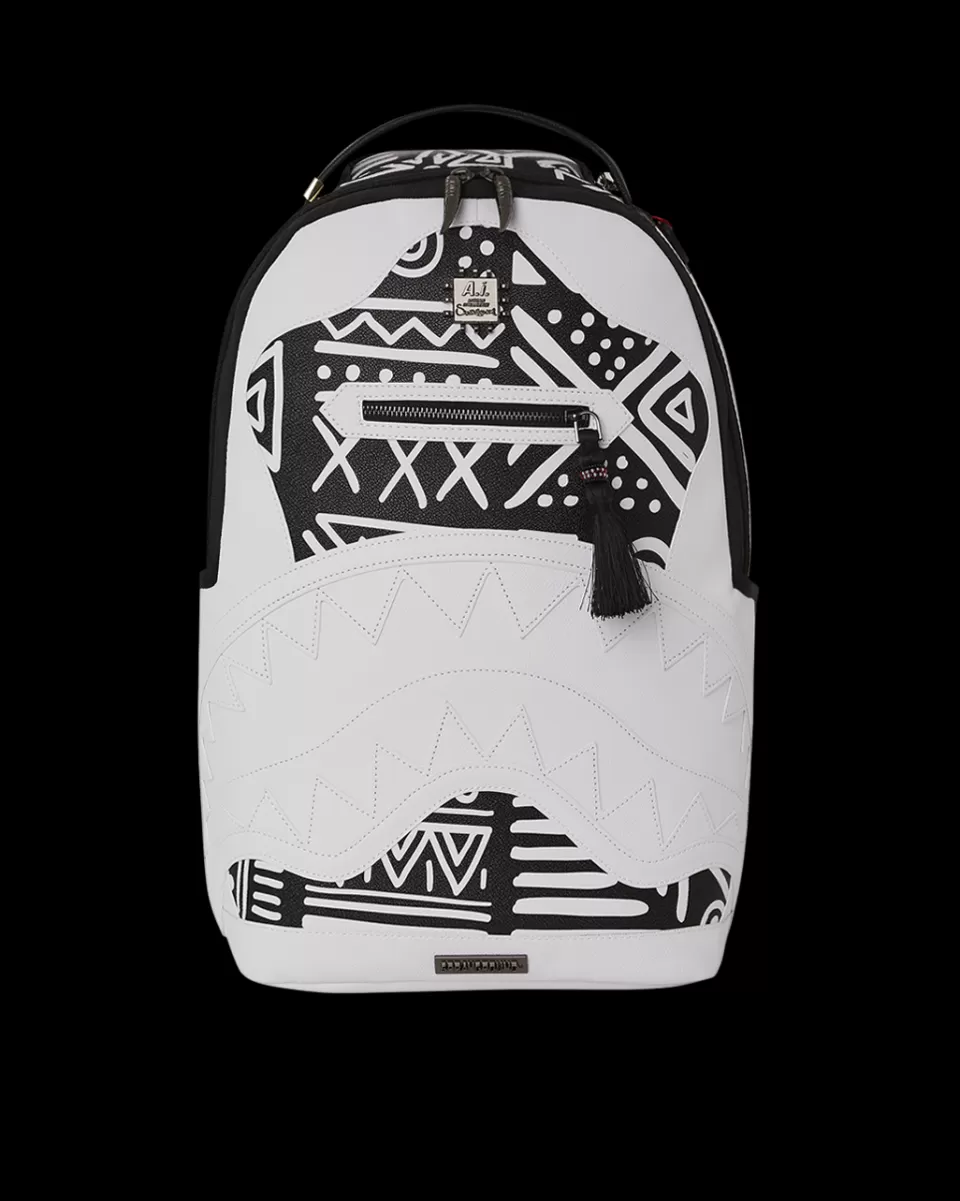 SPRAYGROUND Backpacks*A.I.8 AFRICAN INTELLIGENCE - ORIGIN STORY BACKPACK (DLXV)