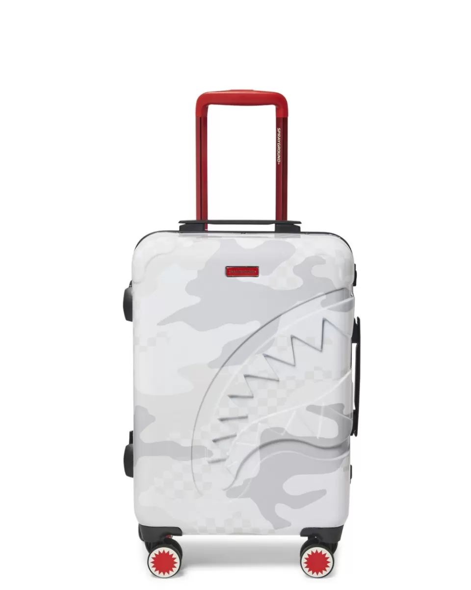 SPRAYGROUND Carry-On Luggage*3AM LE BLANC SHARKNAUTICS HARDSHELL CARRY-ON LUGGAGE