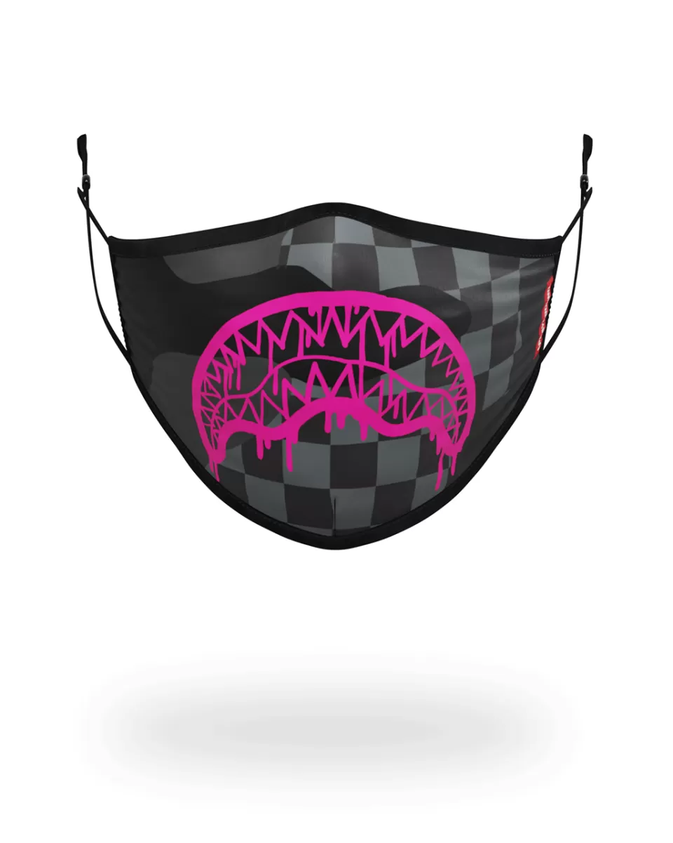 SPRAYGROUND Face Masks*3AM PINK DRIP FACE MASK