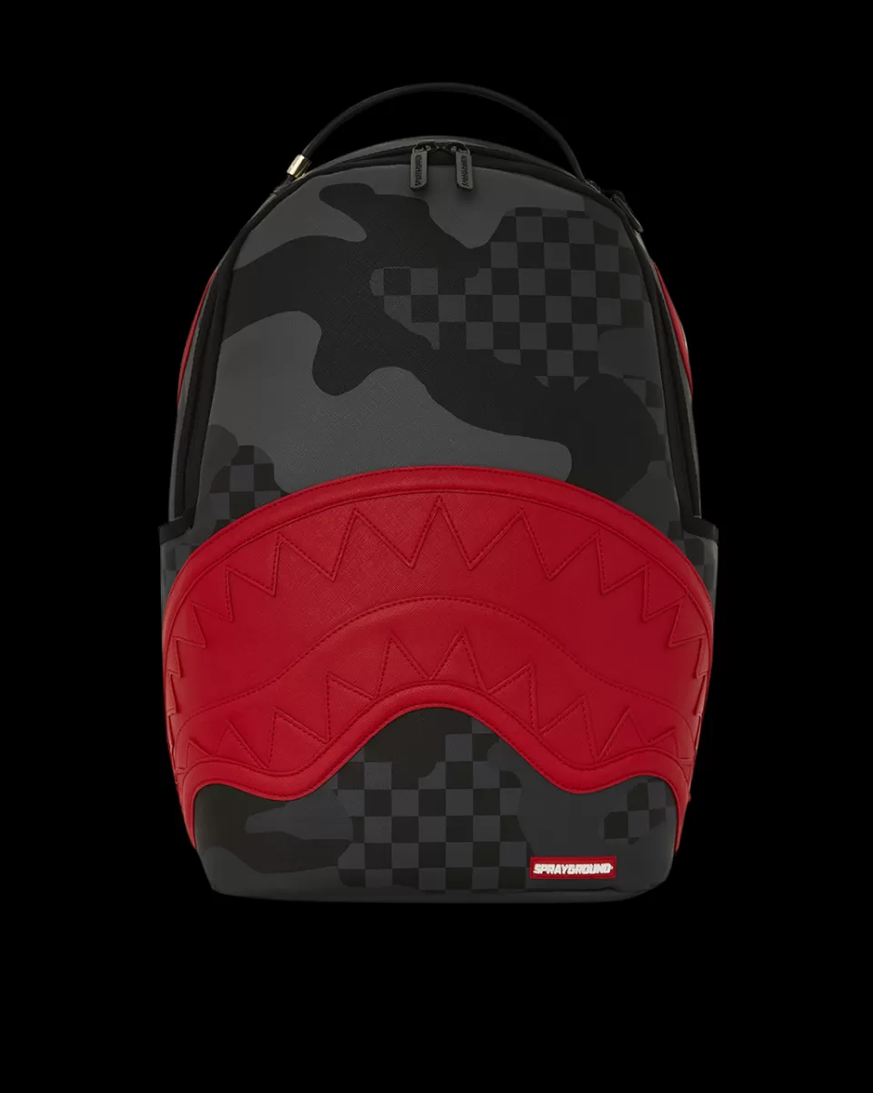 SPRAYGROUND Backpacks*3AM RED ALERT BACKPACK (DLXV)