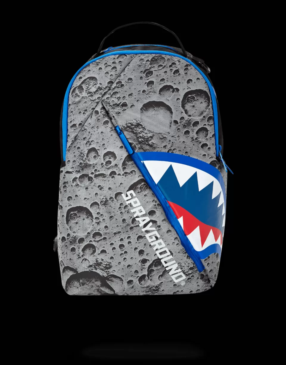 SPRAYGROUND Backpacks*ANGLED REFLECTIVE SHARK (SPACE SHOT)