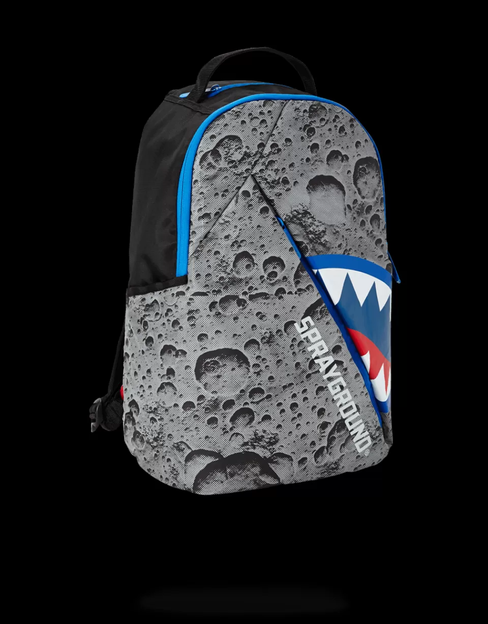 SPRAYGROUND Backpacks*ANGLED REFLECTIVE SHARK (SPACE SHOT)