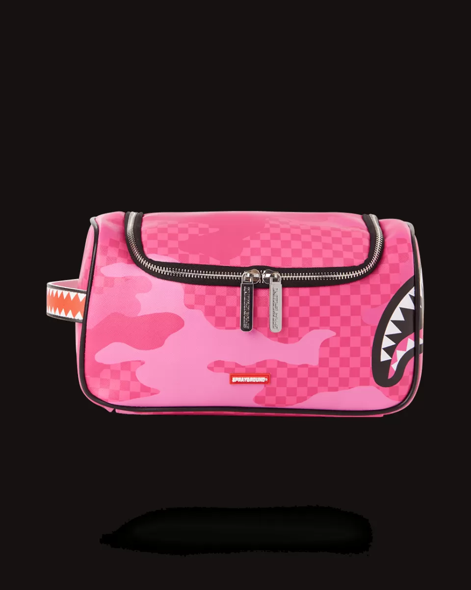 SPRAYGROUND Toiletries Aka Money Bags*ANIME CAMO TOILETRY BAG