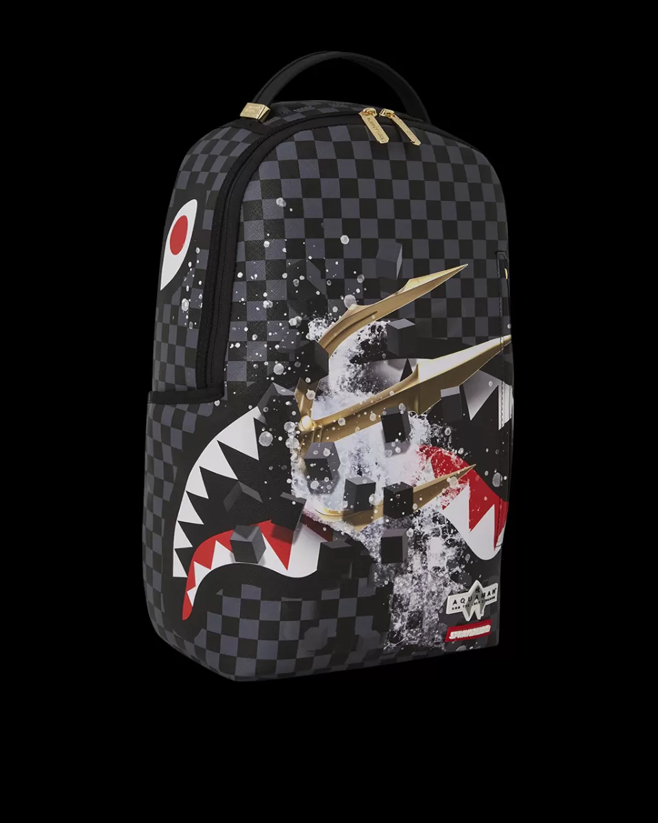 SPRAYGROUND Backpacks*AQUAMAN TRIDENT BACKPACK