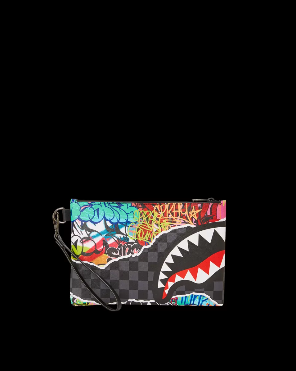 SPRAYGROUND Crossover Clutches*ARTISTIC PURSUIT CROSSOVER CLUTCH