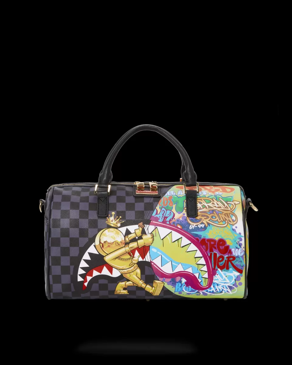 SPRAYGROUND Duffles*ASTROMANE SHARKS IN SPACE MINI DUFFLE