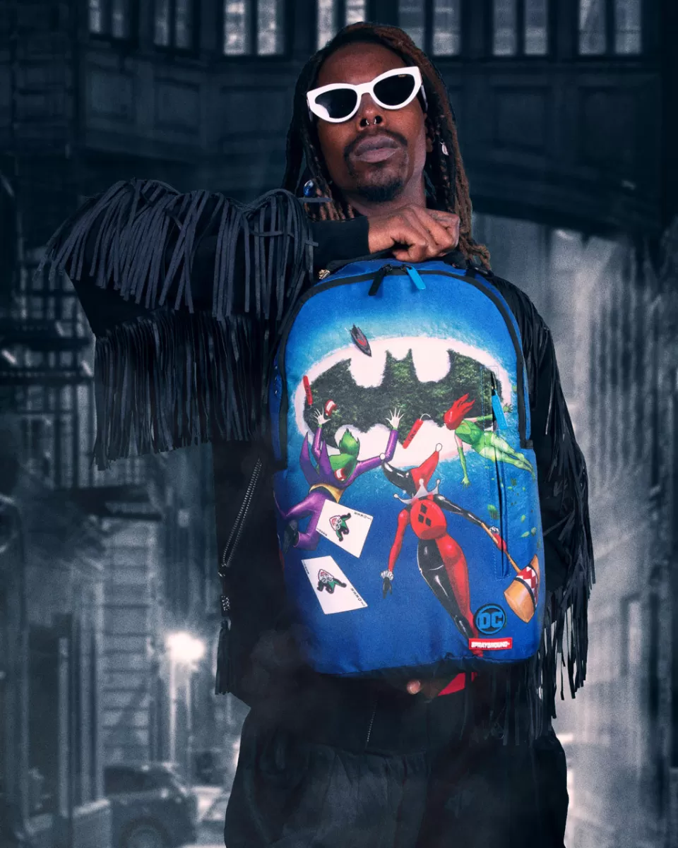 SPRAYGROUND Backpacks*BATMAN ISLAND BACKPACK (DLXR)