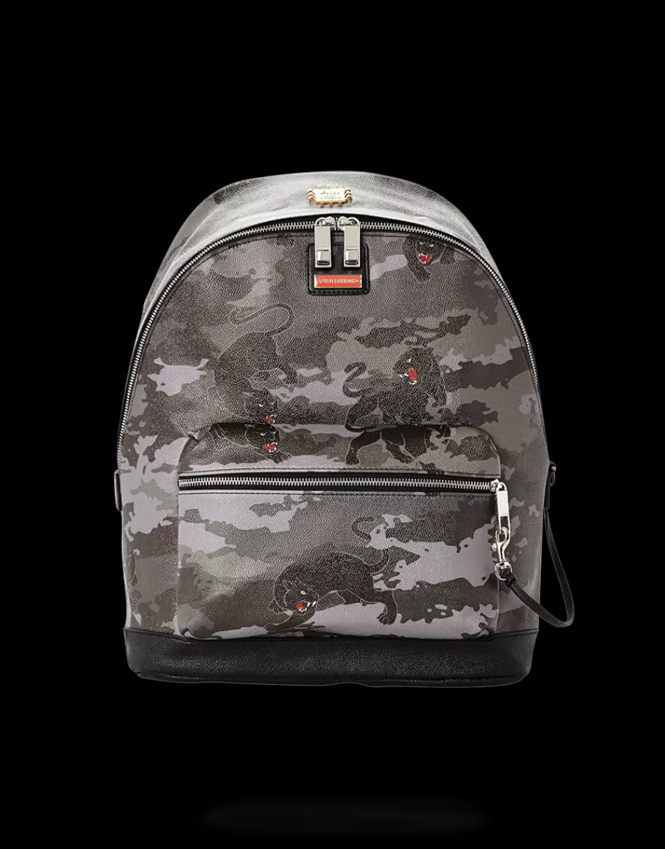 SPRAYGROUND Backpacks*BLACK PANTHERA CAMO EMPEROR