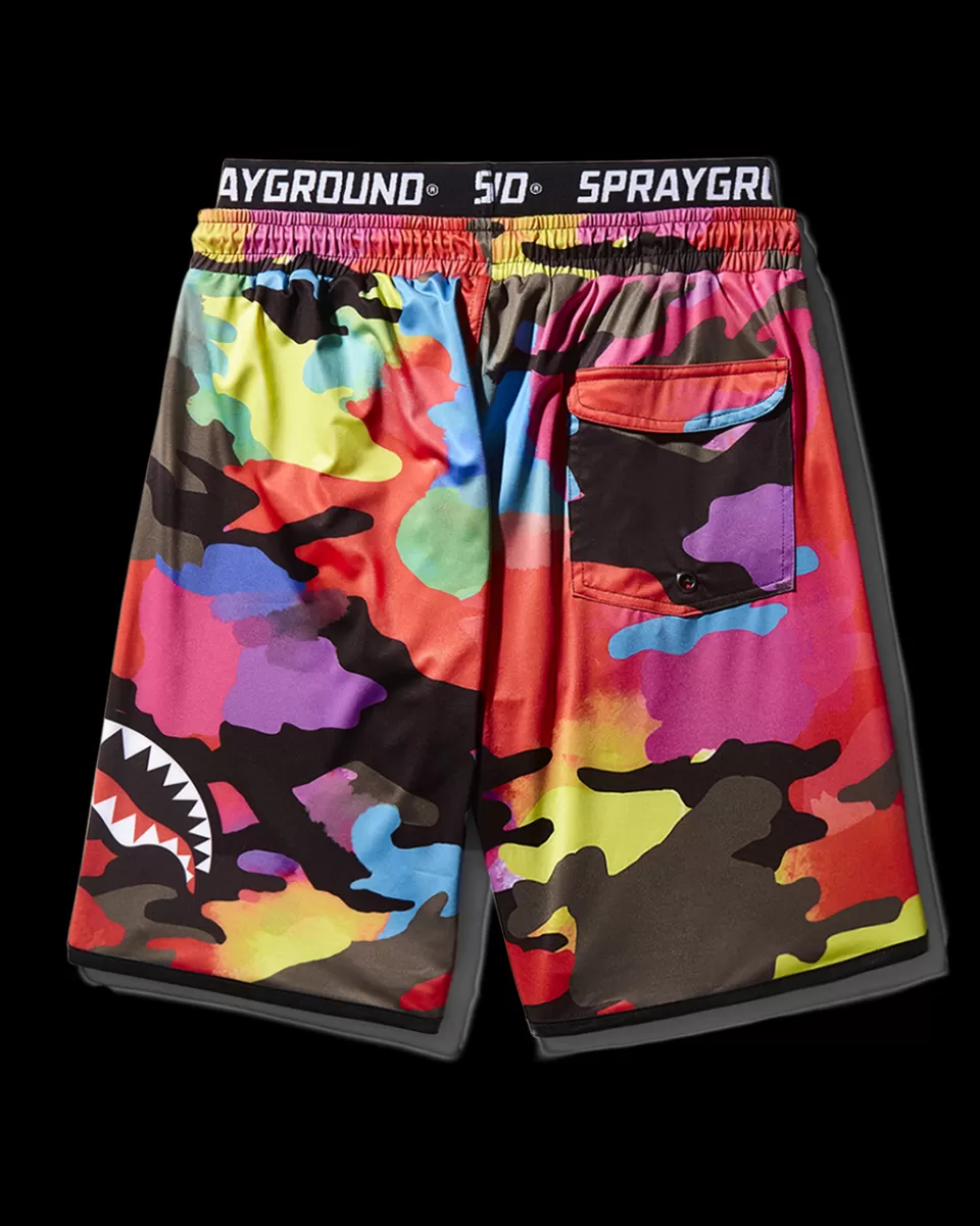 SPRAYGROUND Swimwear*CAMOBURST CORTO SWIM TRUNKS