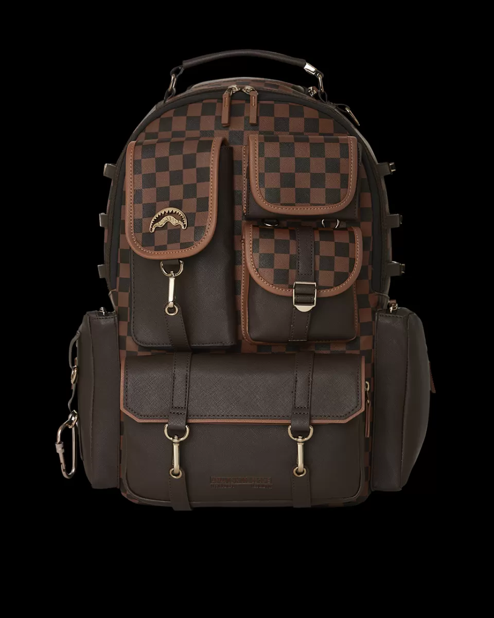 SPRAYGROUND Backpacks*CHECKMATE ROYALE BACKPACK (DLXV)