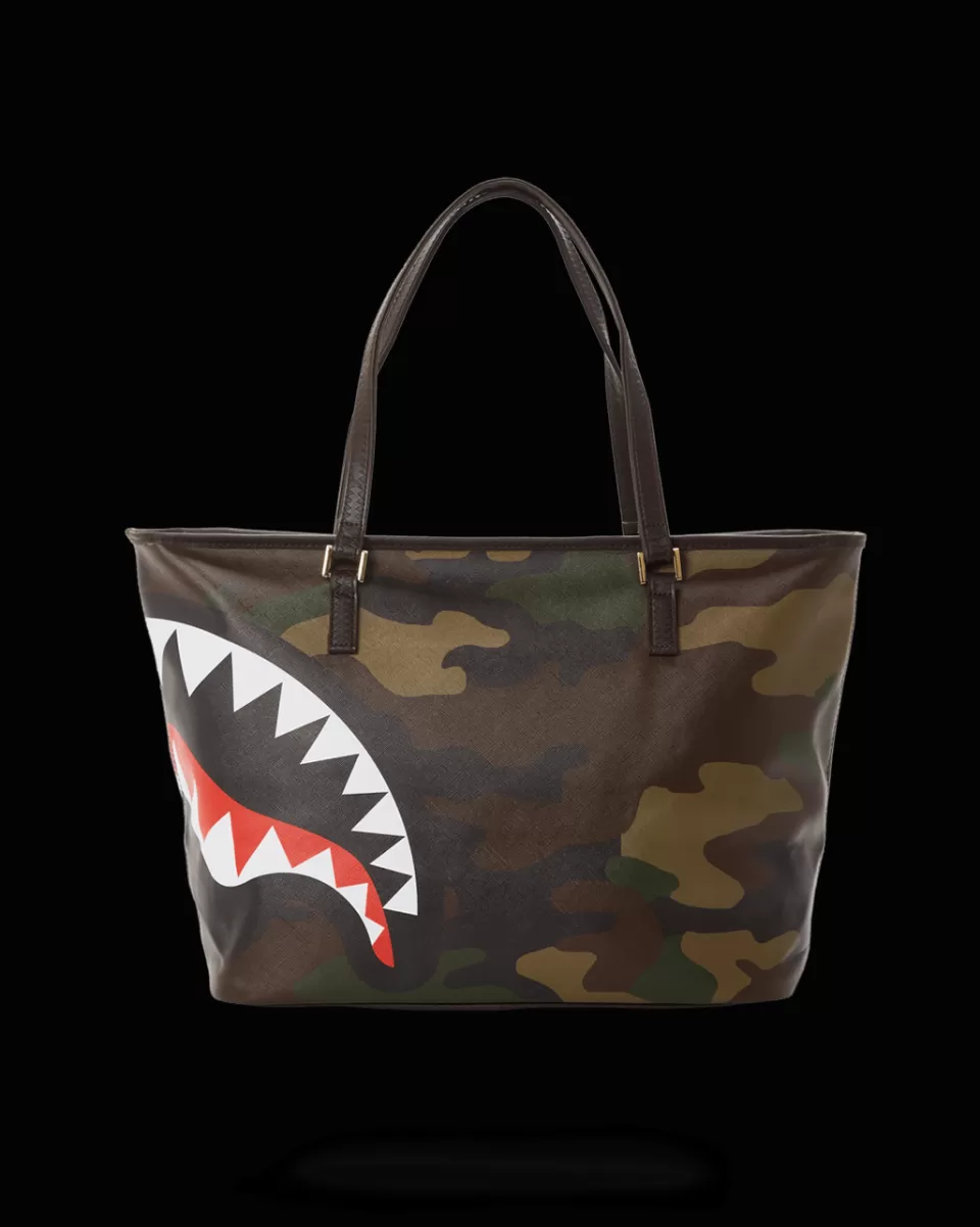 SPRAYGROUND Totes*CHECKS IN CAMOFLAUGE TOTE