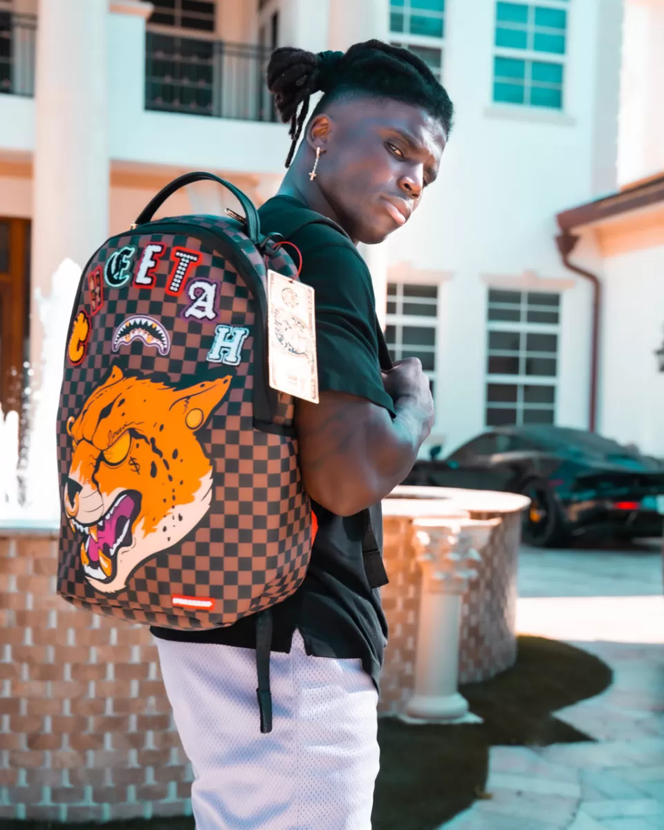 SPRAYGROUND Backpacks*CHEETAH SPEED SHARK BACKPACK (TYREEK HILL COLLAB)