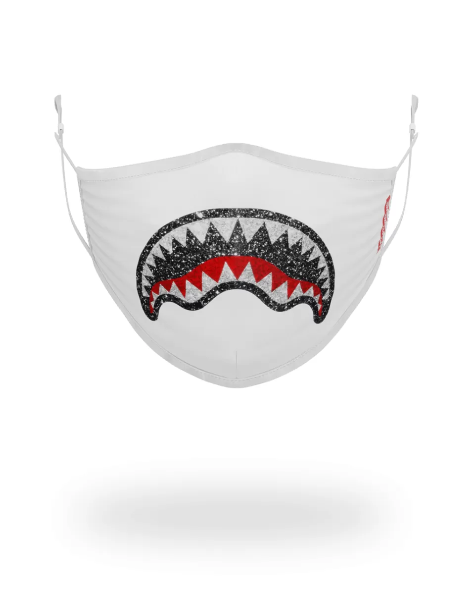 SPRAYGROUND Face Masks*CLEARCUT FACE MASK (WHITE)