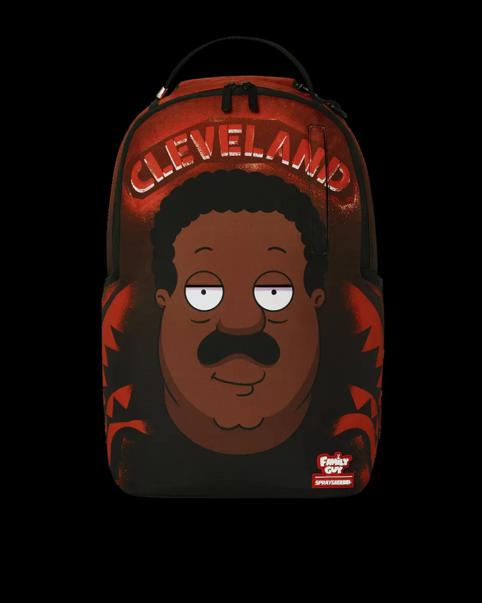 SPRAYGROUND Backpacks*CLEVELAND SHARK FAMILY GUY DLXSR BACKPACK