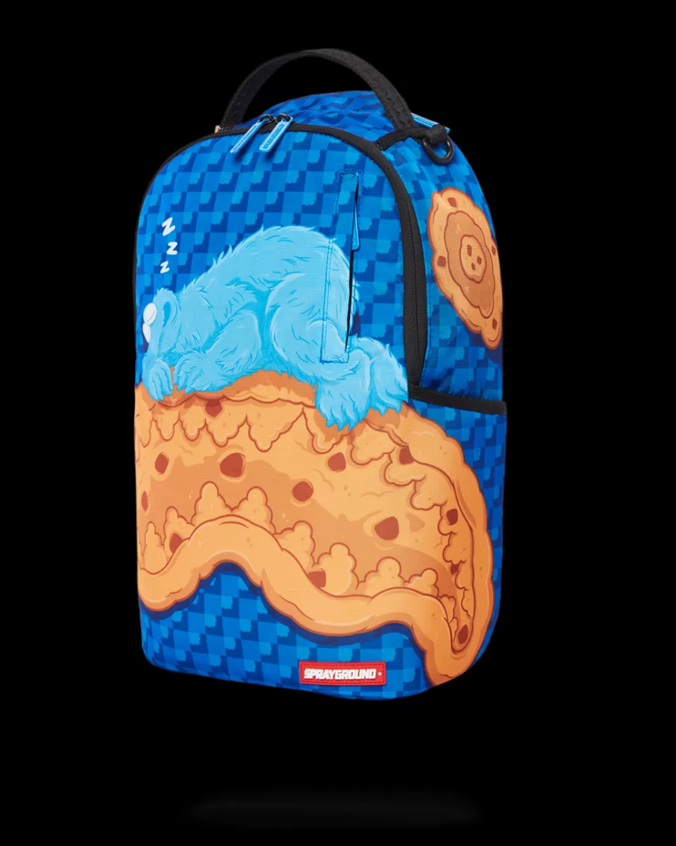 SPRAYGROUND Backpacks*COOKIE MONSTER SLEEPING BACKPACK (DLXR)