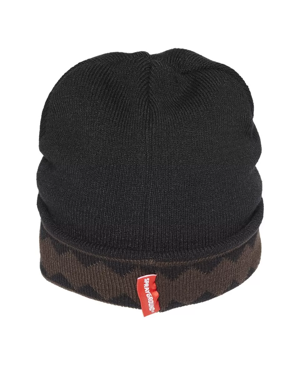 SPRAYGROUND Beanies*CORE BEANIE (BROWN)