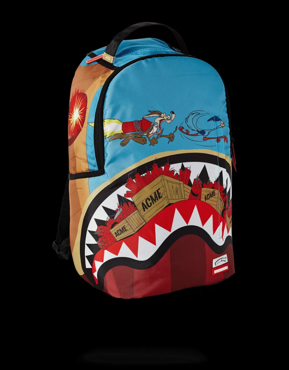 SPRAYGROUND Backpacks*COYOTE VS ROADRUNNER SHARK