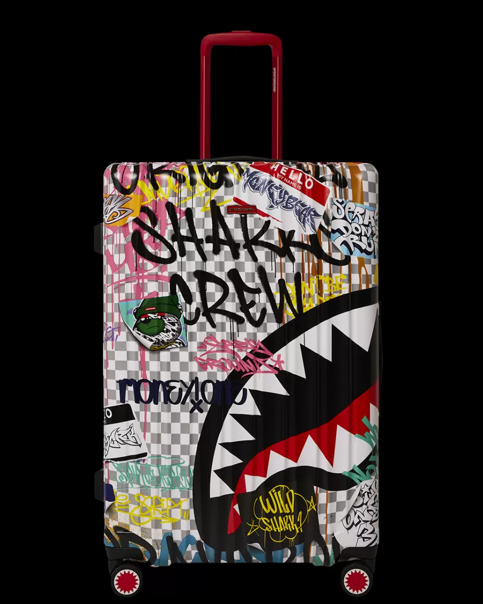 SPRAYGROUND Full-Size Luggage*CREATE ANOTHER DAY SHARKNAUTICS HARDSHELL FULL-SIZE LUGGAGE