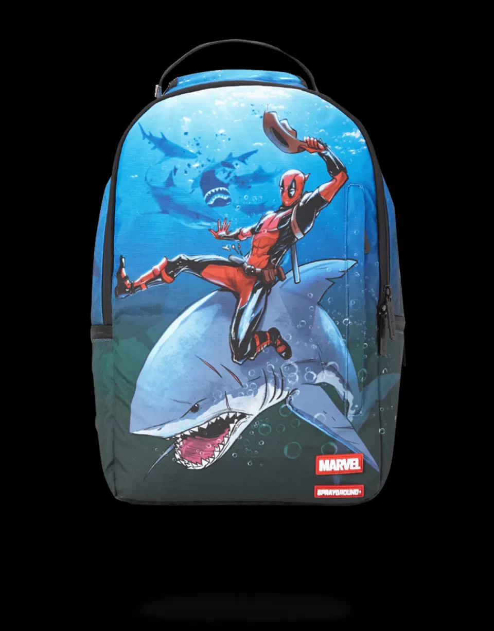 SPRAYGROUND Backpacks*DEADPOOL ATTACK SHARK