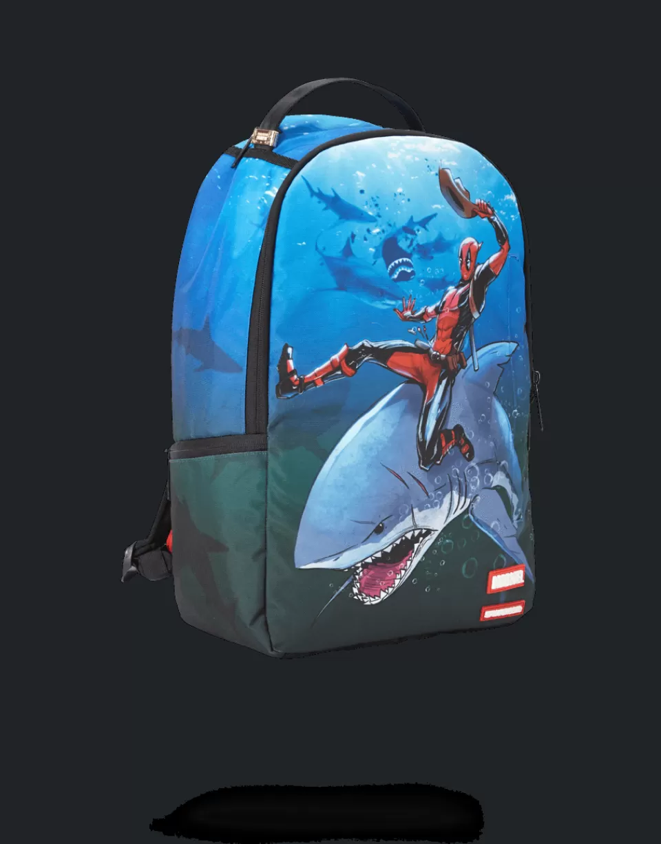 SPRAYGROUND Backpacks*DEADPOOL ATTACK SHARK