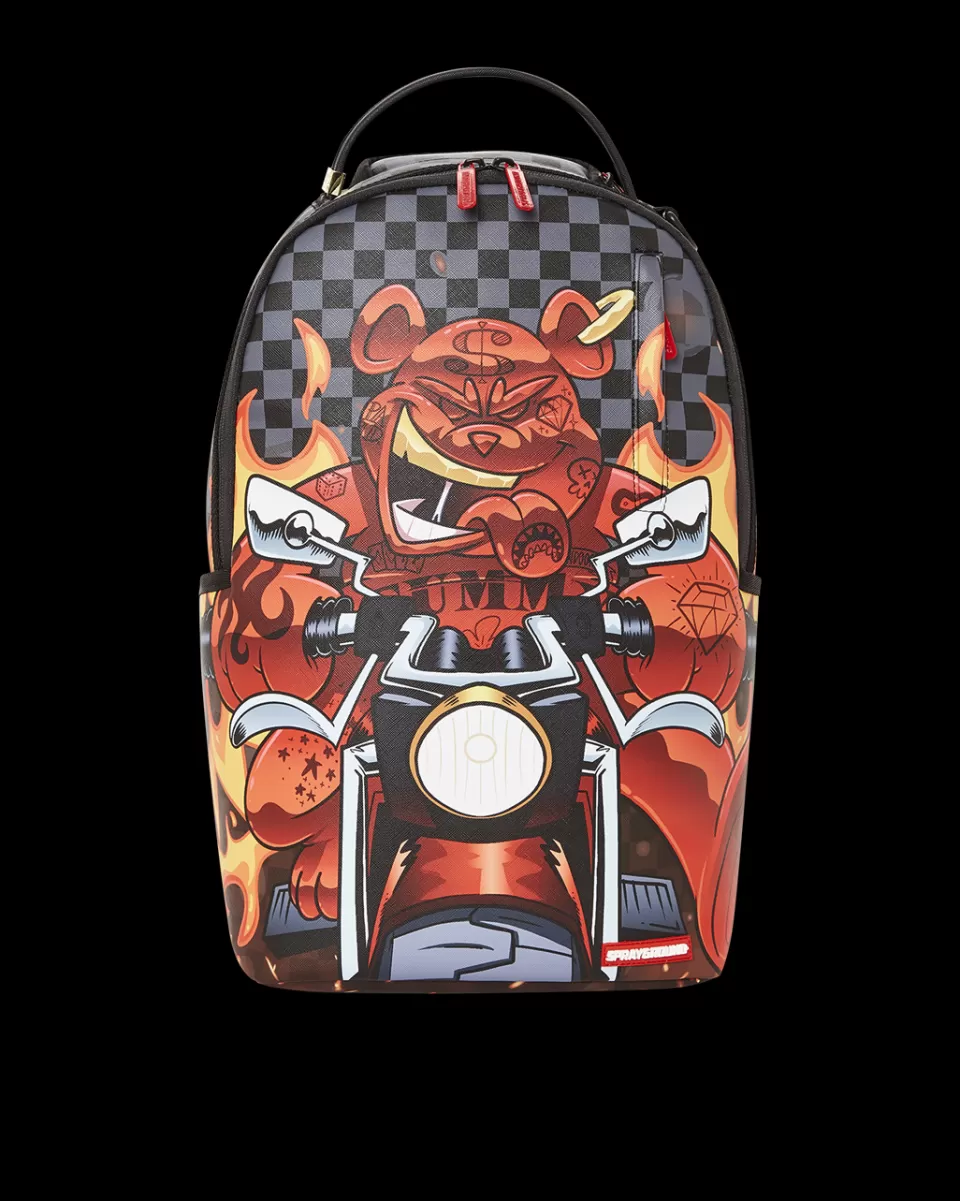 SPRAYGROUND Backpacks*DIABLO BURNER SHARK BACKPACK (DLXV)