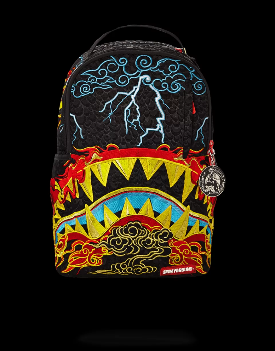 SPRAYGROUND Backpacks*DRAGON SHARK NIGHTMARE