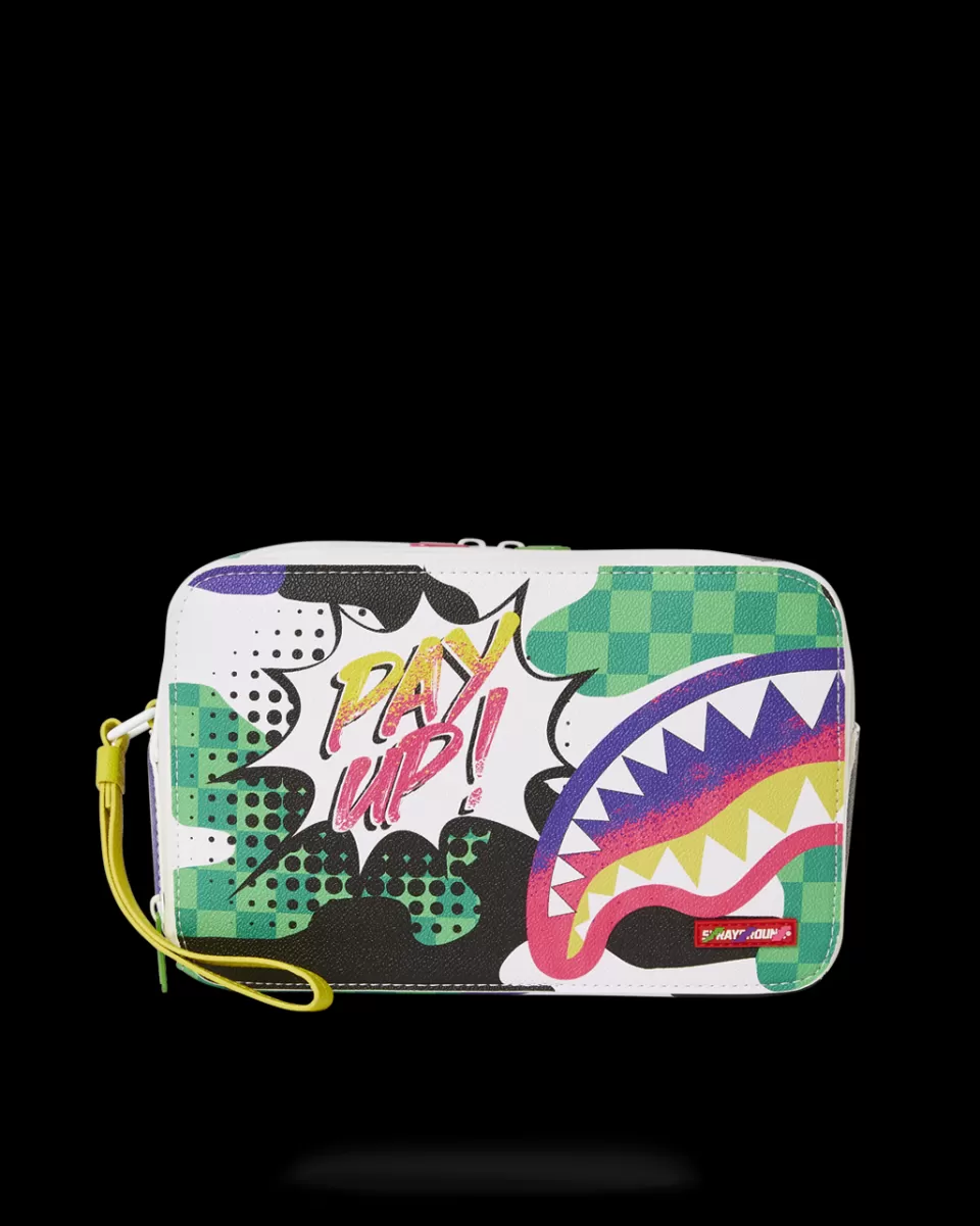 SPRAYGROUND Toiletries Aka Money Bags*DREAMY TECHNICOLOR TOILETRY BAG