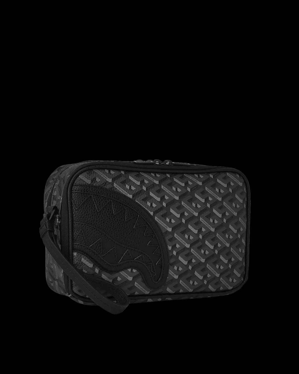 SPRAYGROUND Crossbodys | Toiletries Aka Money Bags*3DSG THUNDERCLAP BRICKSIDE TOILETRY BAG