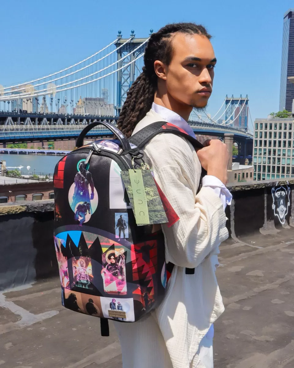 SPRAYGROUND Backpacks*DUNE COLLAGE BACKPACK