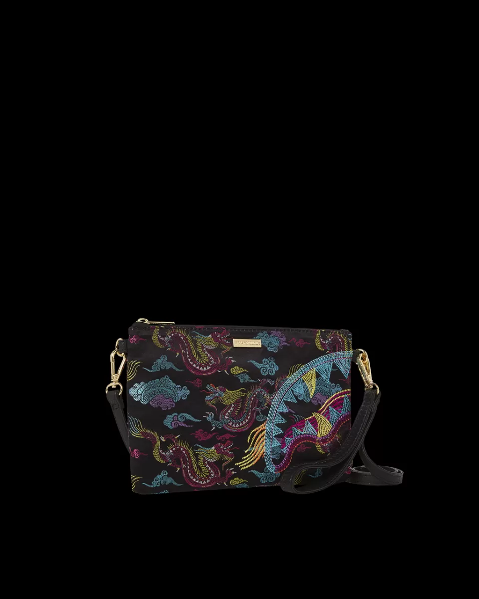 SPRAYGROUND Crossover Clutches*EMBROIDERED DRAGONS CROSSOVER CLUTCH