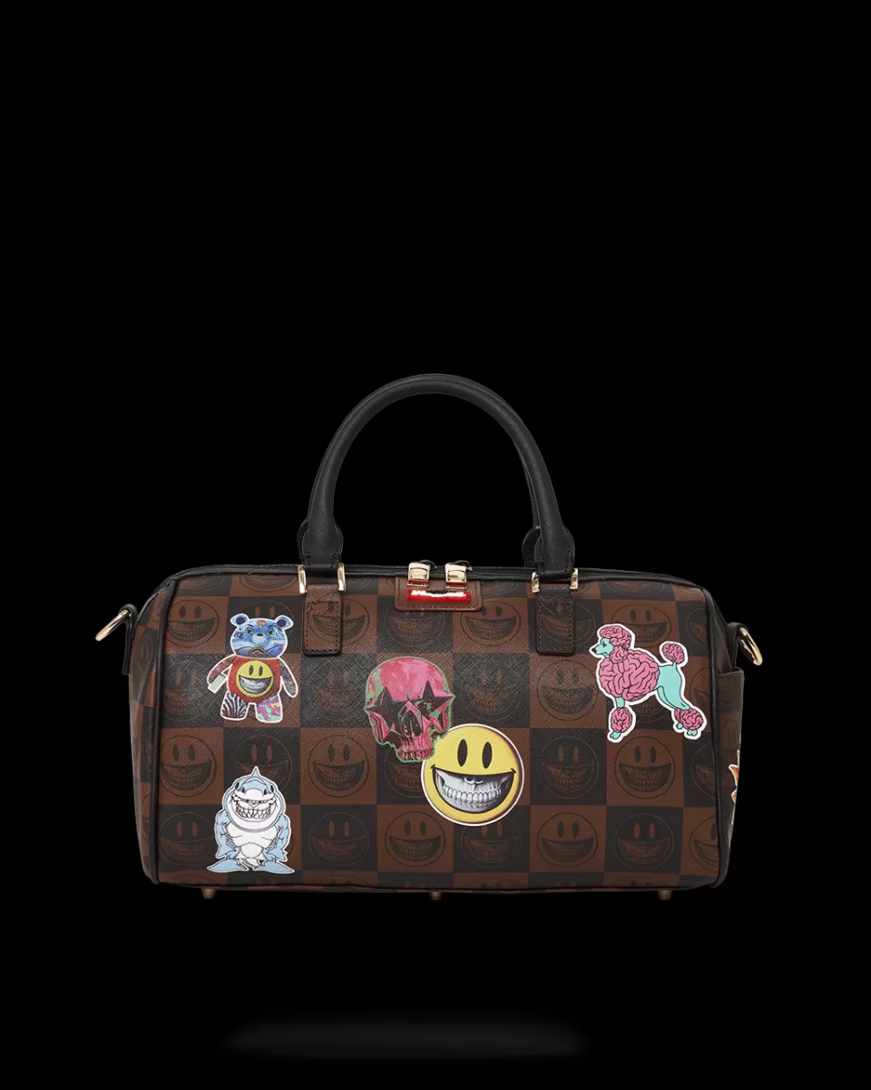 SPRAYGROUND Duffles*GLOBAL MOGUL POPAGANDA RON ENGLISH EDITION MINI DUFFLE