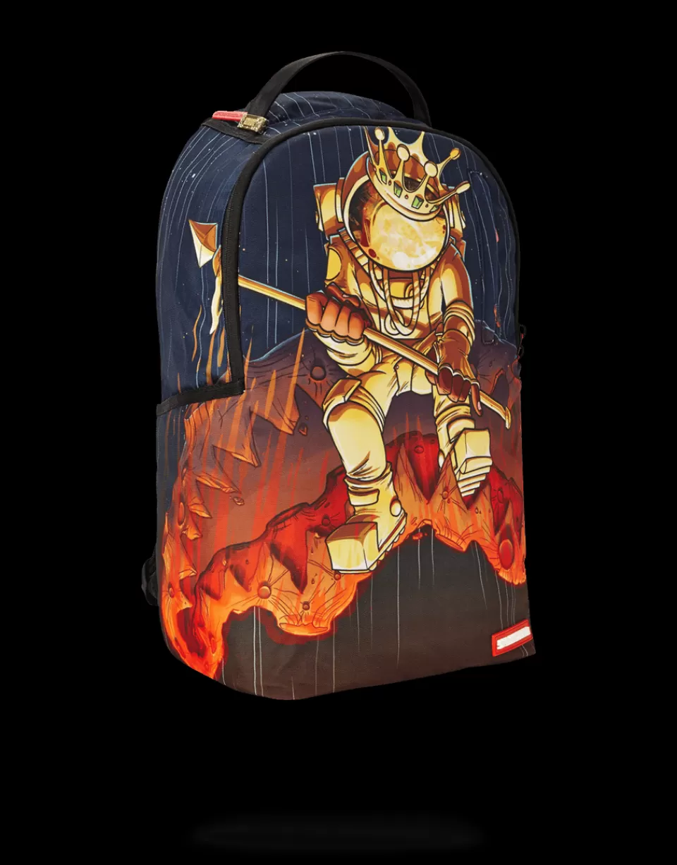 SPRAYGROUND Backpacks*GOLD ASTRONAUT METEOR SHARK