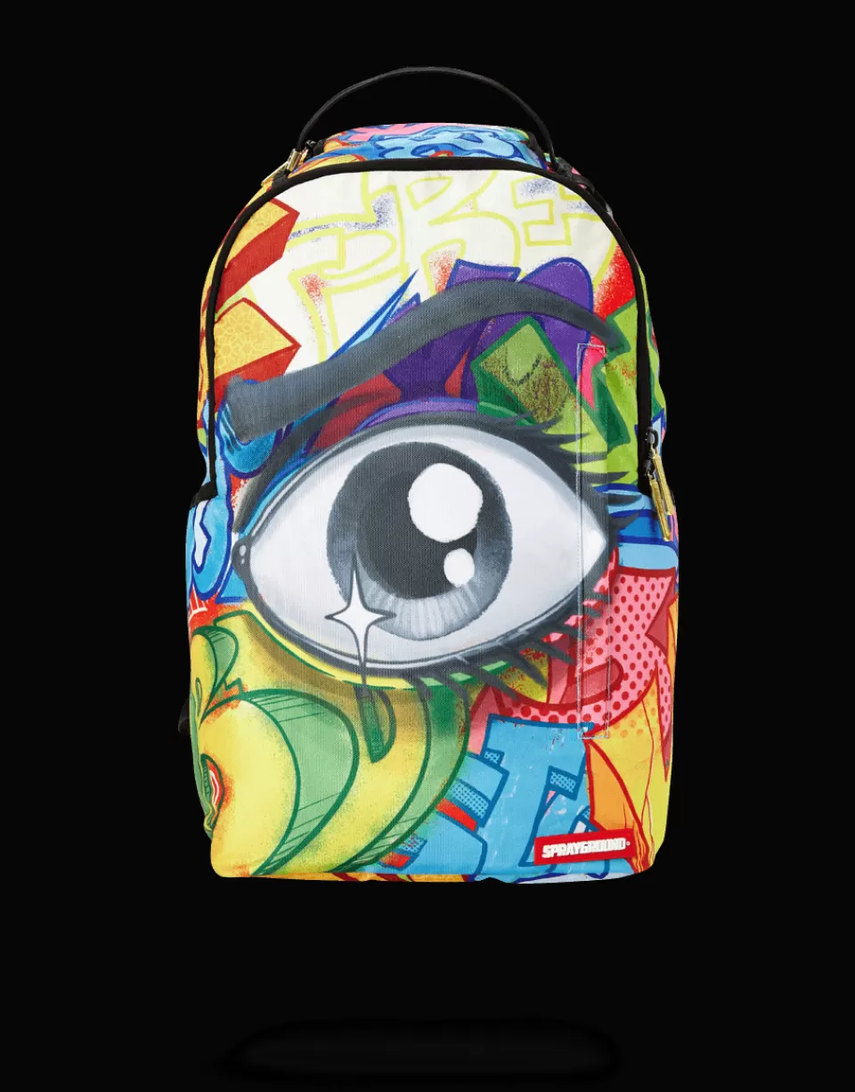 SPRAYGROUND Backpacks*GRAFFITI EYE