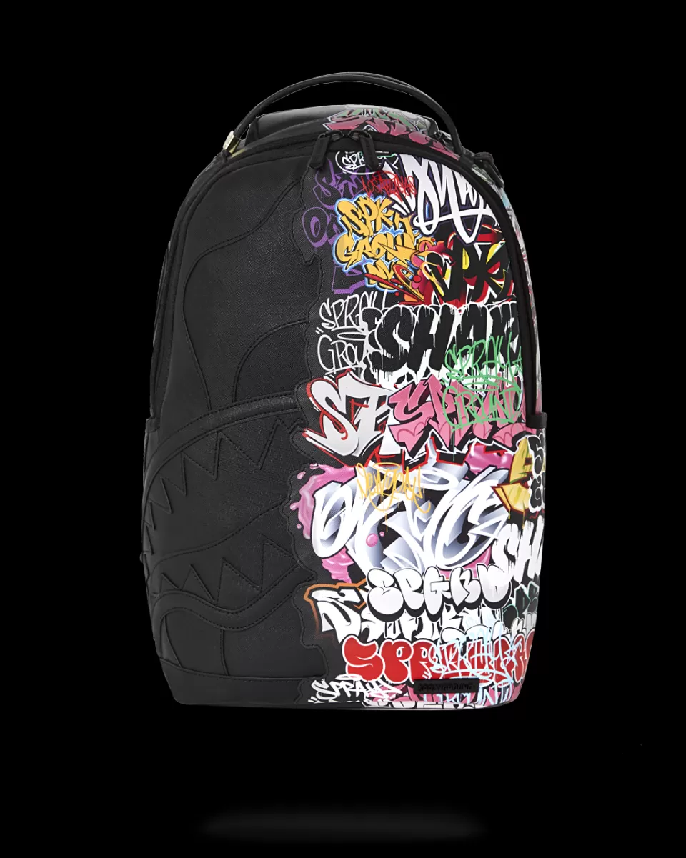 SPRAYGROUND Backpacks*HALF GRAFF NIGHT BACKPACK (DLXV)