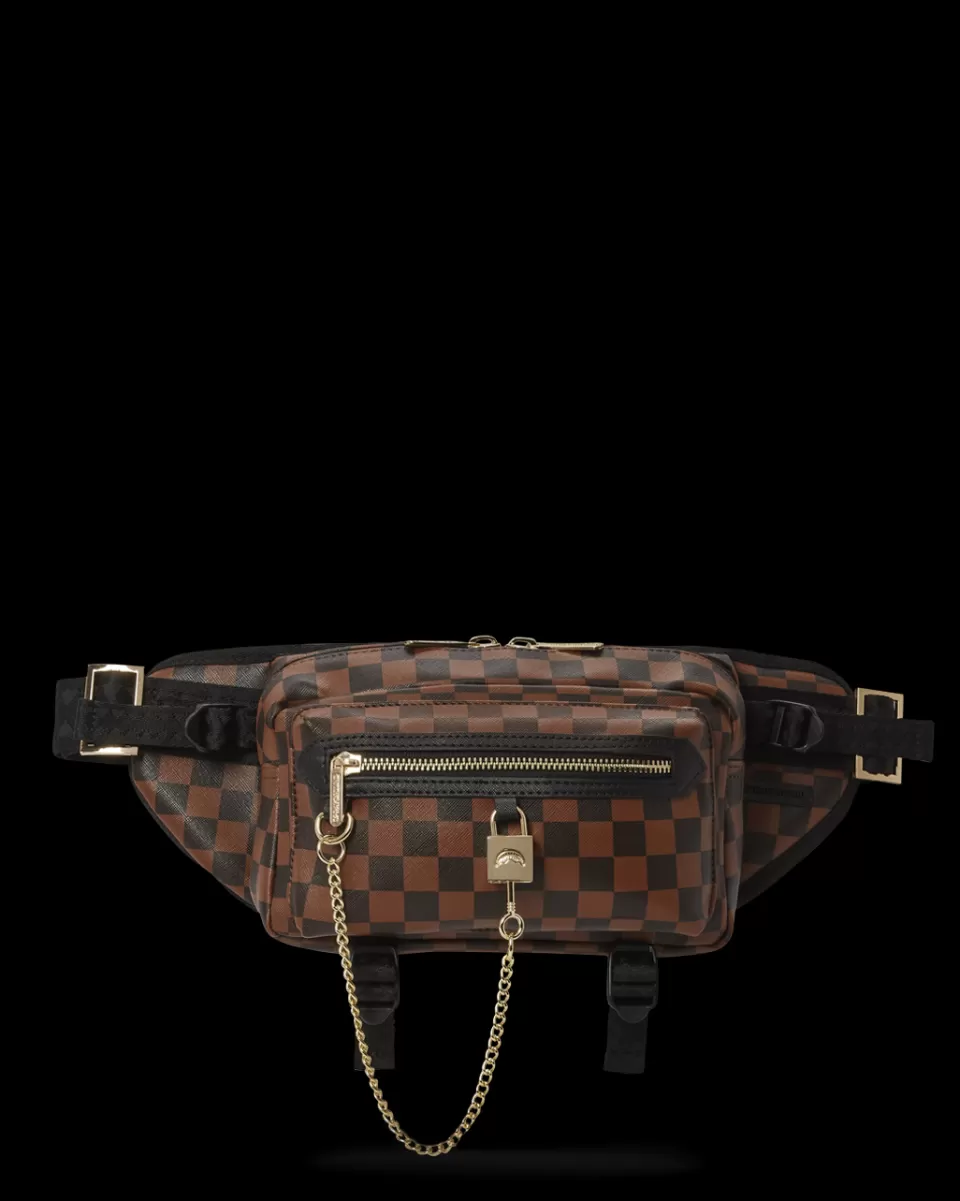 SPRAYGROUND Crossbodys*HENNY LOCK SHARKS IN PARIS CARGO CROSSBODY