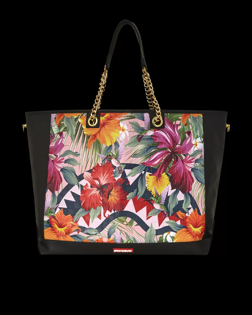 SPRAYGROUND Totes*HUMMINGBIRD SHARK PRECISION TOTE