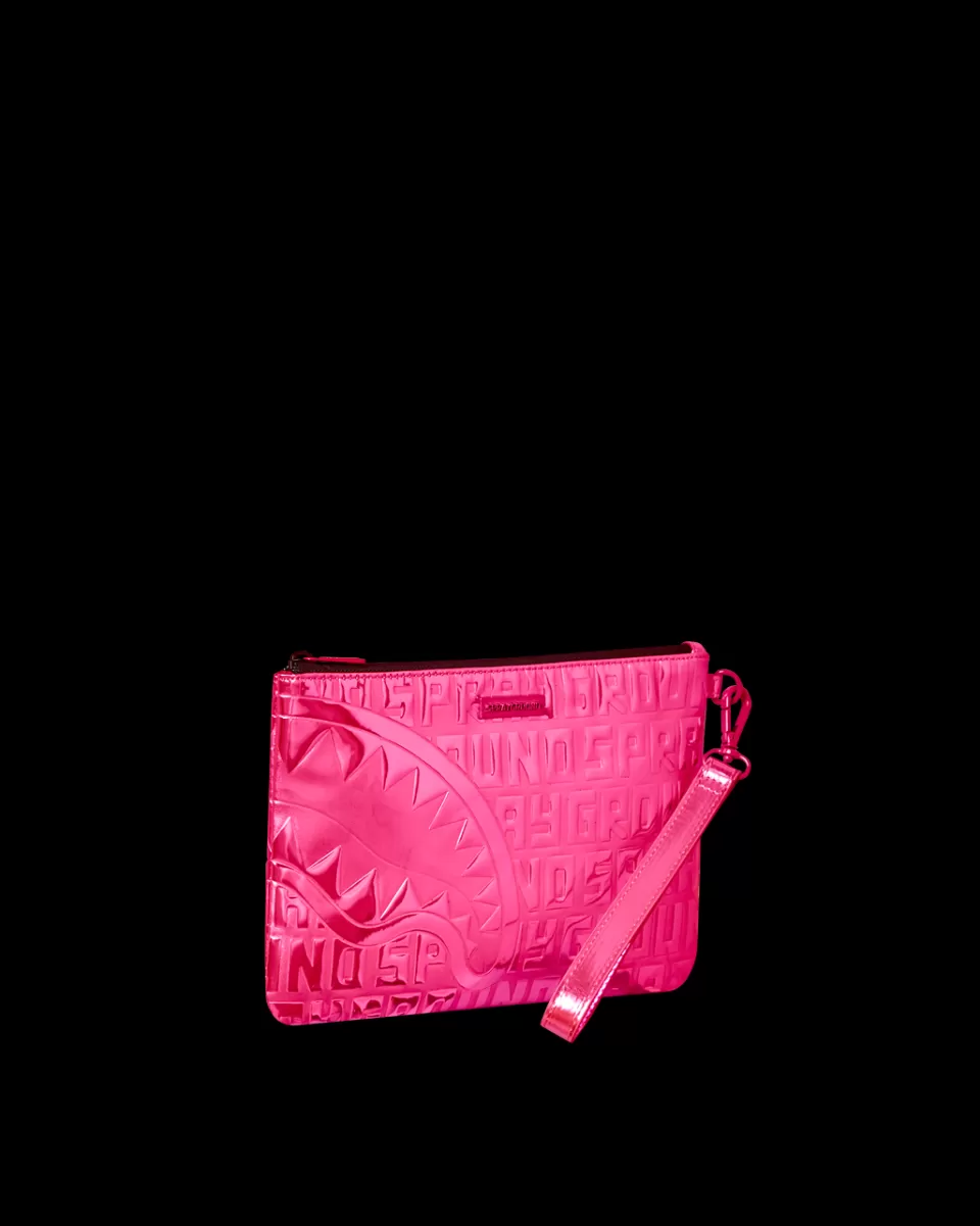 SPRAYGROUND Crossover Clutches*INFINITI PINK DIAMOND CROSSOVER CLUTCH