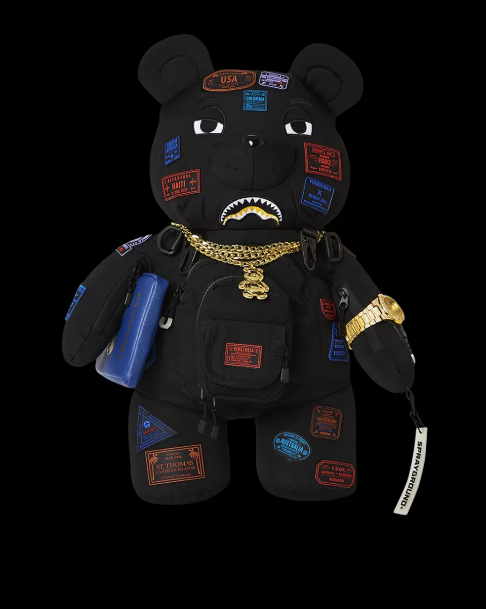 SPRAYGROUND Backpacks | Teddy Bear Backpacks*JAMES FIRST CLASS I GOT THESE STAMPS MONEYBEAR