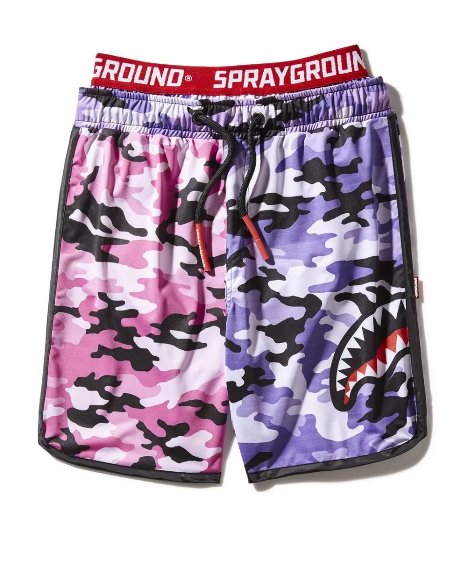 SPRAYGROUND Swimwear*KIDS SPLIT CAMO SWIM TRUNKS