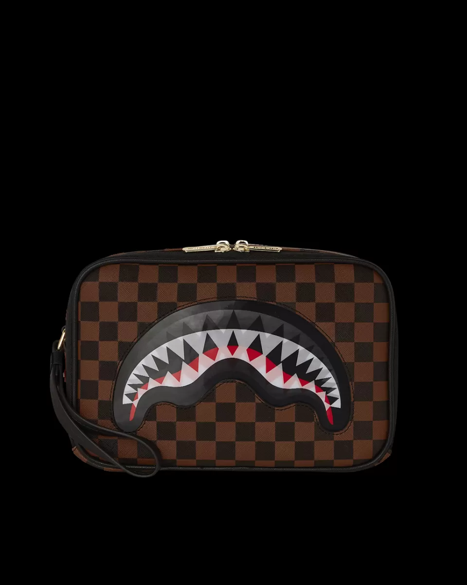 SPRAYGROUND Crossbodys | Toiletries Aka Money Bags*LENTICULAR EFFECTS BRICKSIDE TOILETRY BAG