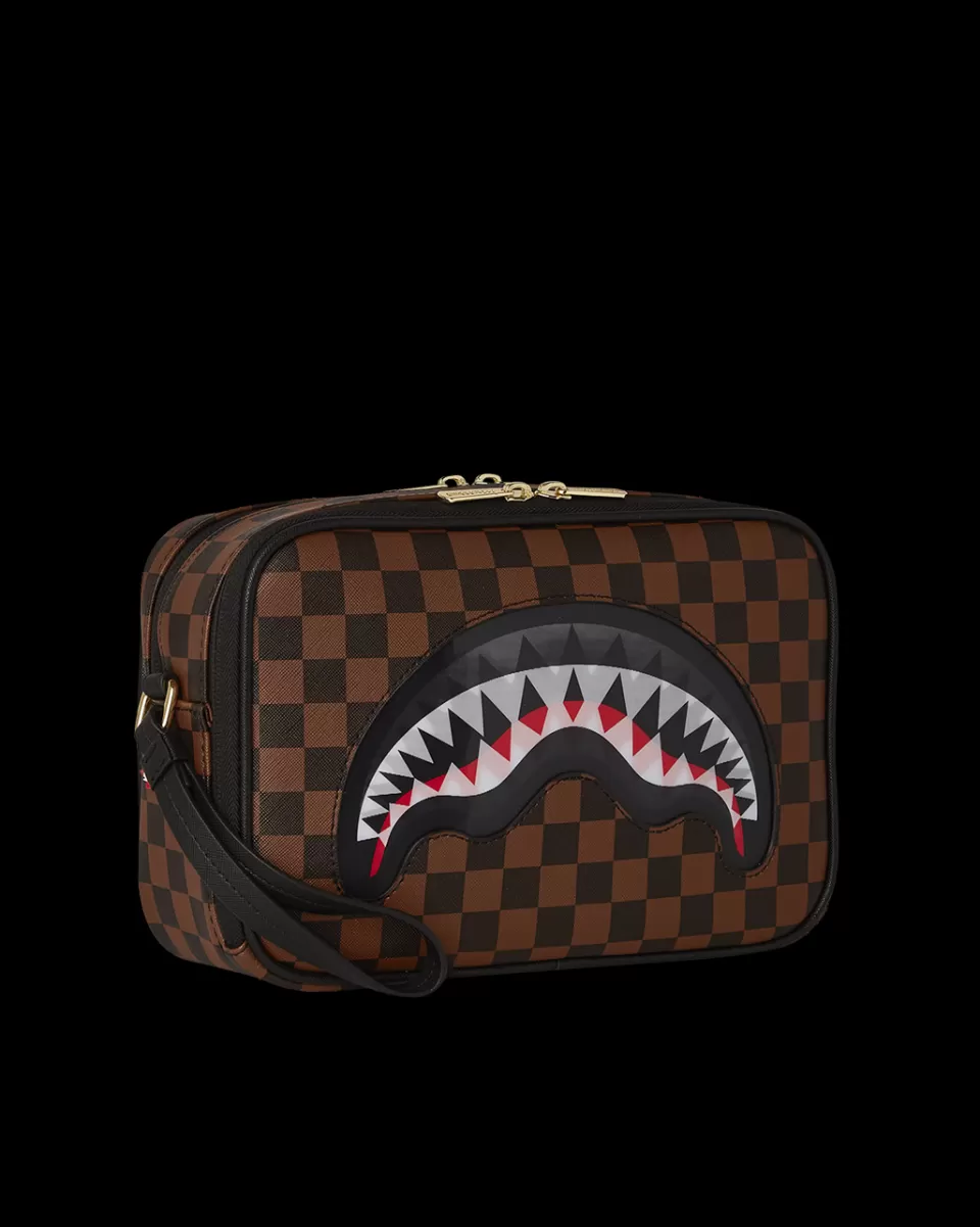 SPRAYGROUND Crossbodys | Toiletries Aka Money Bags*LENTICULAR EFFECTS BRICKSIDE TOILETRY BAG