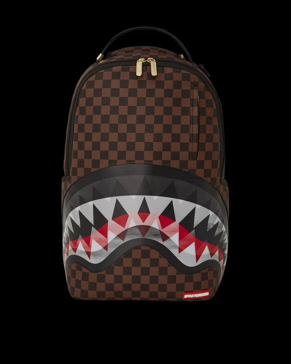 SPRAYGROUND Backpacks*LENTICULAR EFFECTS SHARKS IN PARIS BACKPACK