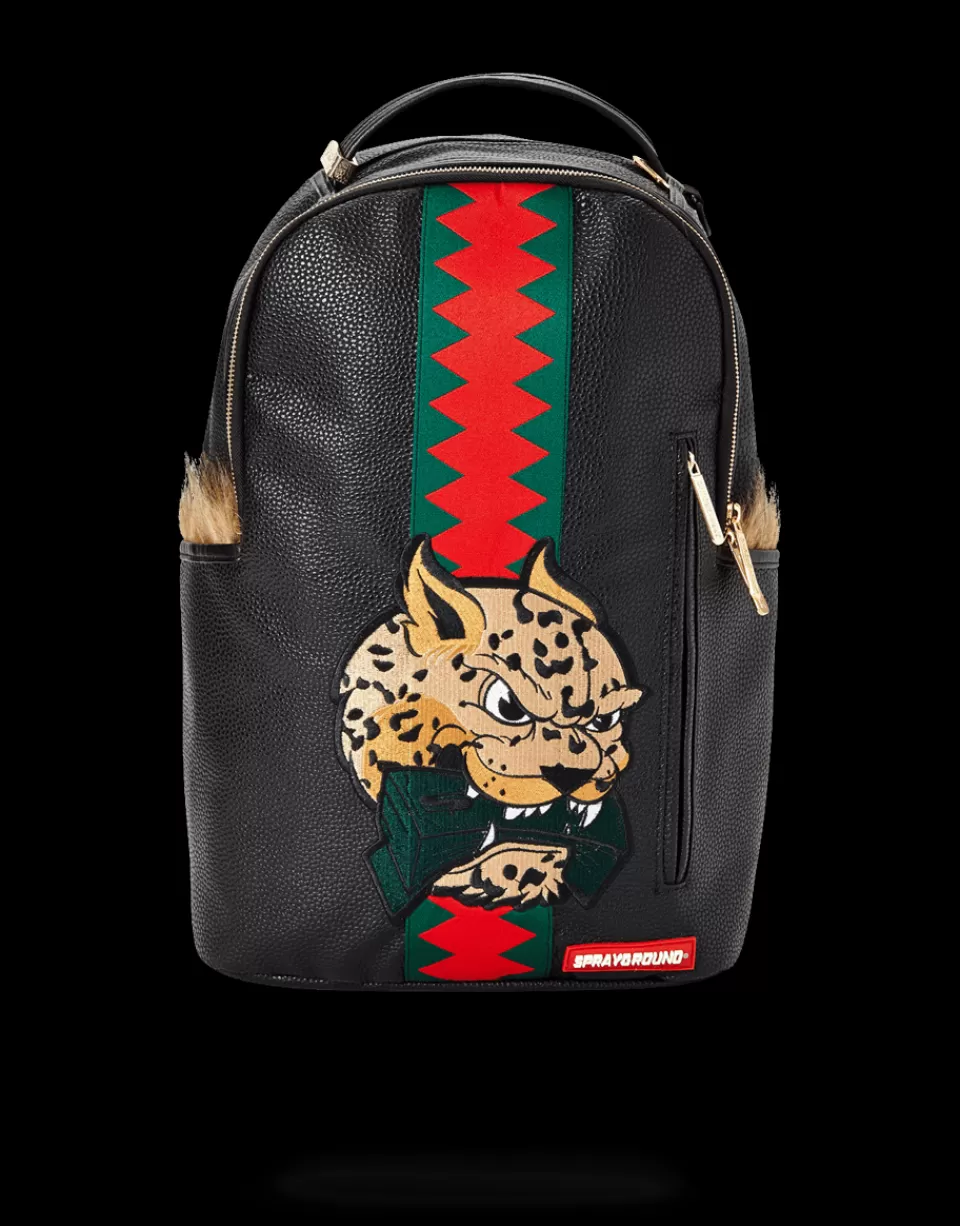 SPRAYGROUND Backpacks*LEOPARD FUR MONEY