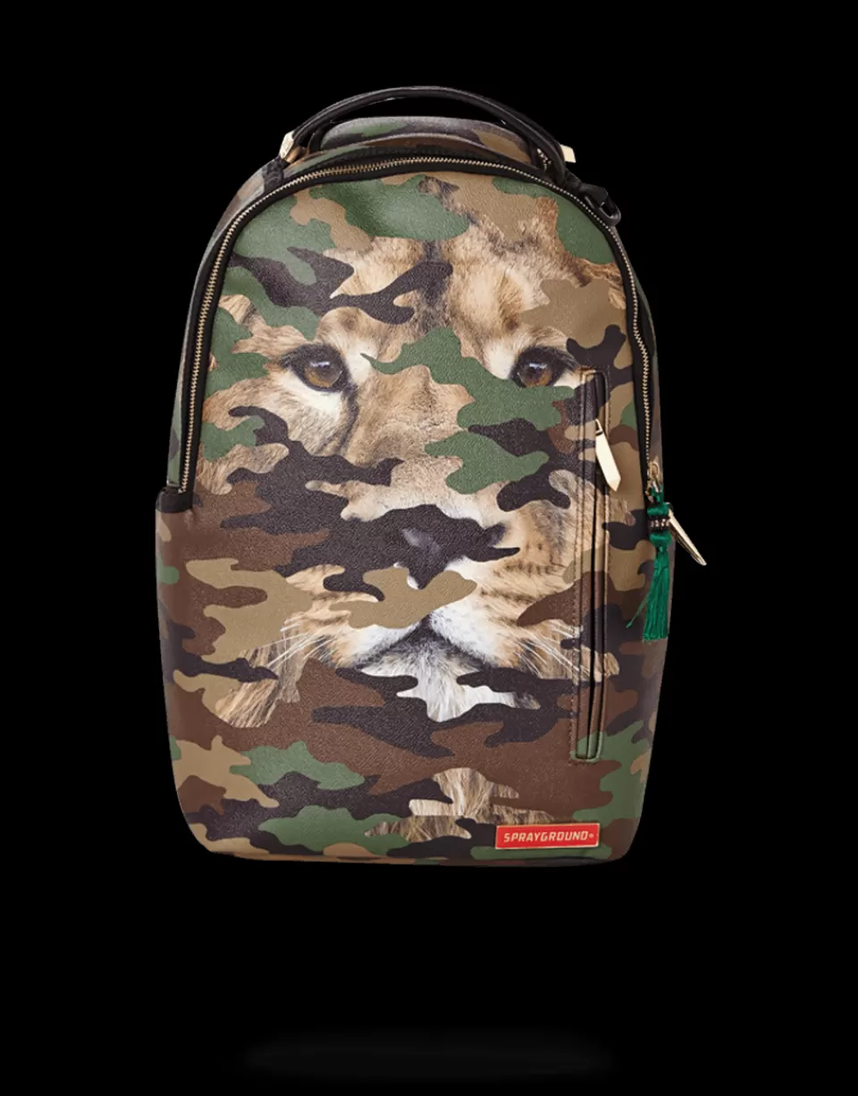 SPRAYGROUND Backpacks*LION CAMO