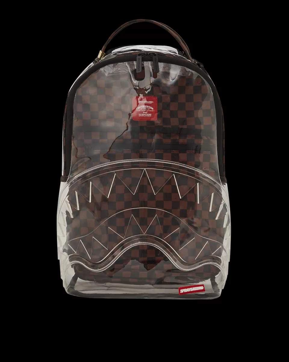 SPRAYGROUND Backpacks*LOUD AND CLEAR - CLEAR DLX BACKPACK