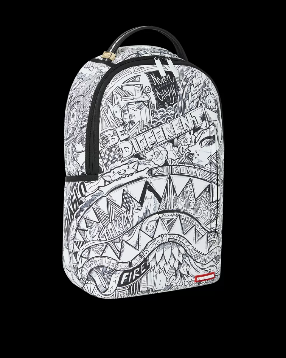 SPRAYGROUND Backpacks*MAD DOODLES BACKPACK (DLXV)